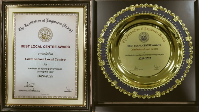 Best Local Centre award 2024 - 2025